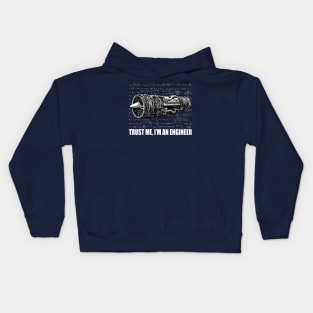 Trust me, I'm an Engineer Kids Hoodie